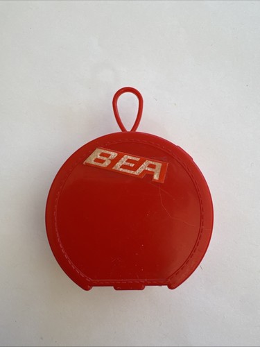 Rare vintage red bea case - vintage,